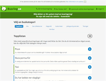 Tablet Screenshot of busring.se